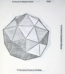Dodecaedron Elevatum Solidum, illustration from 
